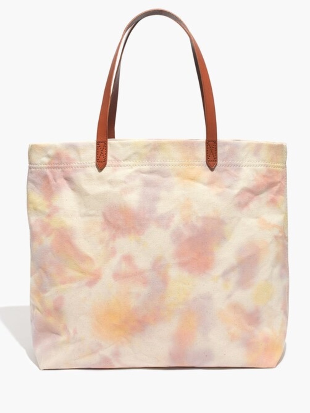 Madewell The Canvas Transport Tote: Print Edition in Lighthouse Multi (Tie-Dye)